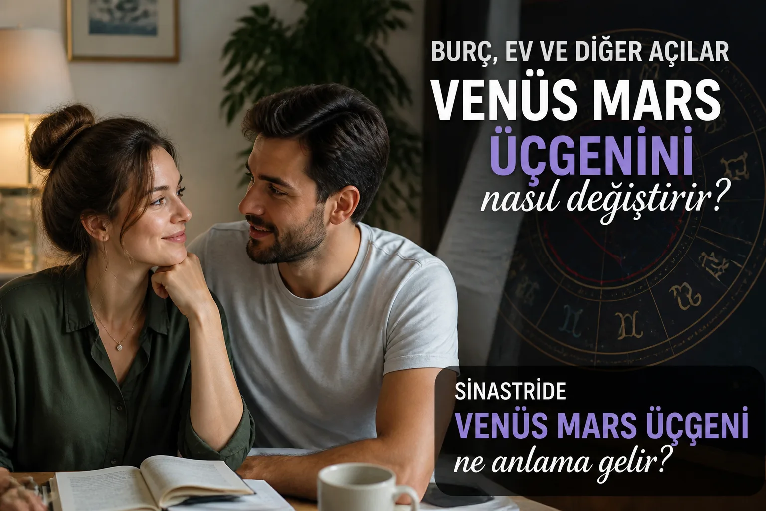 Burç Ev ve Diğer Açılar Venüs Mars Üçgenini Nasıl Değiştirir?